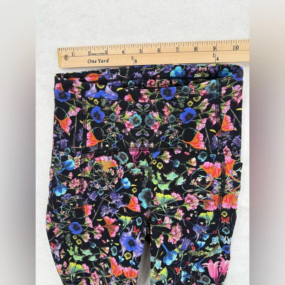 Lululemon Swift Speed High-Rise Tight 21” Flowerscope Black Multi Size‎ 2
